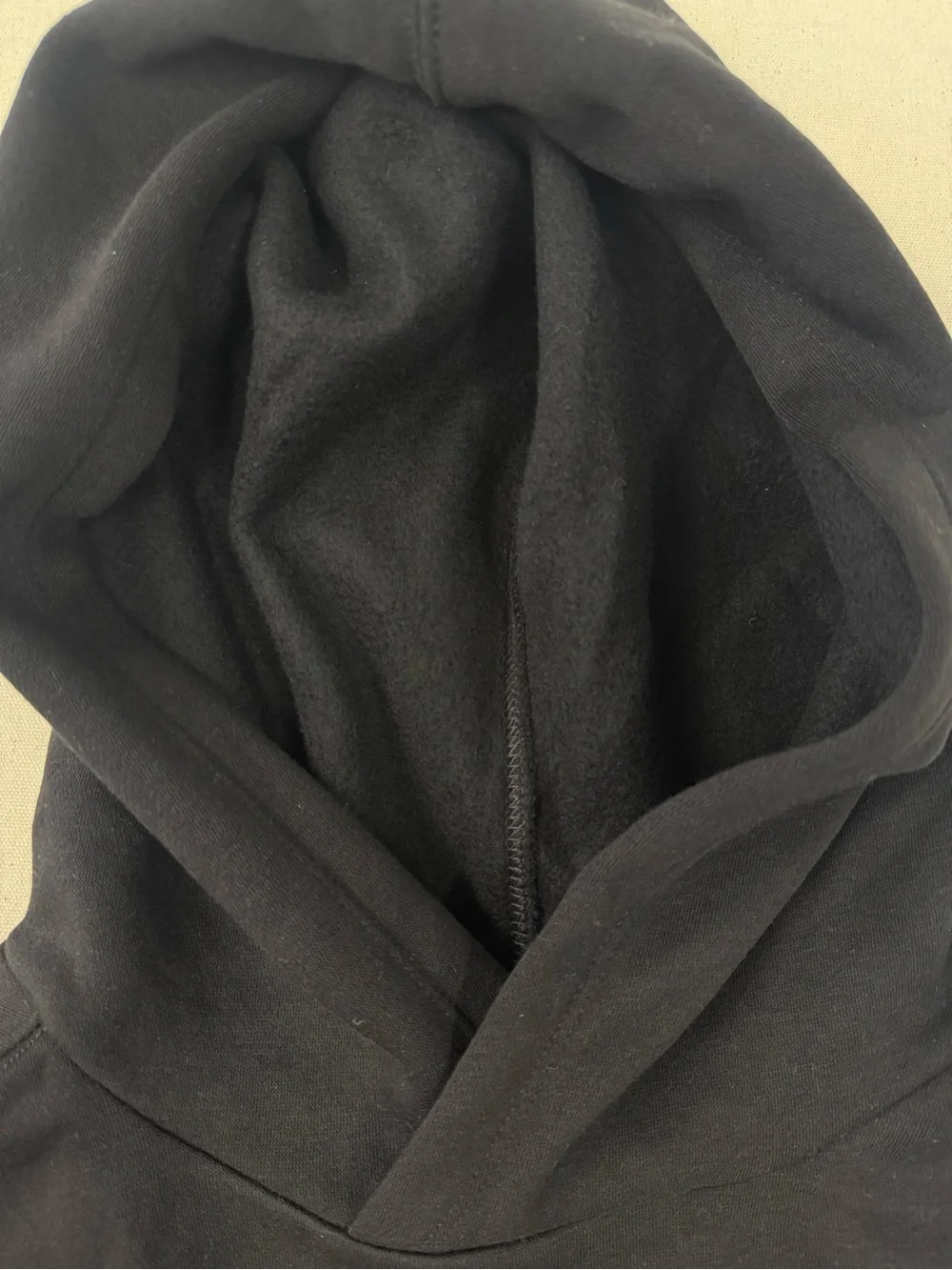 art class‎ Black Hoodie with White Interior Print
